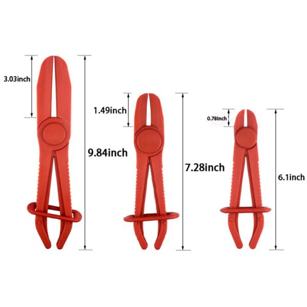 OPERA TOOLS Hose Clamp Pliers - Pinch Pliers-3Pcs - Image 6