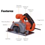 HUSPANDA Marble Cutter Machine 5 inch, HP-CM5N, 125mm, 1700W, 11000rpm - Image 2