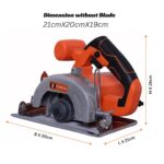 HUSPANDA Marble Cutter Machine 5 inch, HP-CM5N, 125mm, 1700W, 11000rpm - Image 3