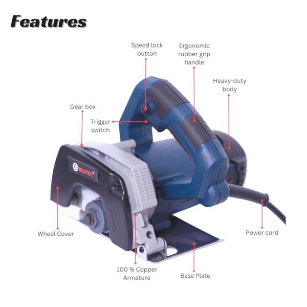 BLUTEC Marble Cutter 4inch BSB-CM4SA2 - Image 3