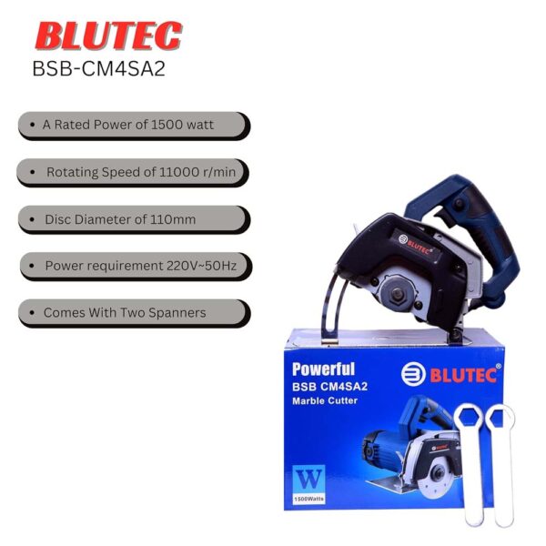 BLUTEC Marble Cutter 4inch BSB-CM4SA2 - Image 6