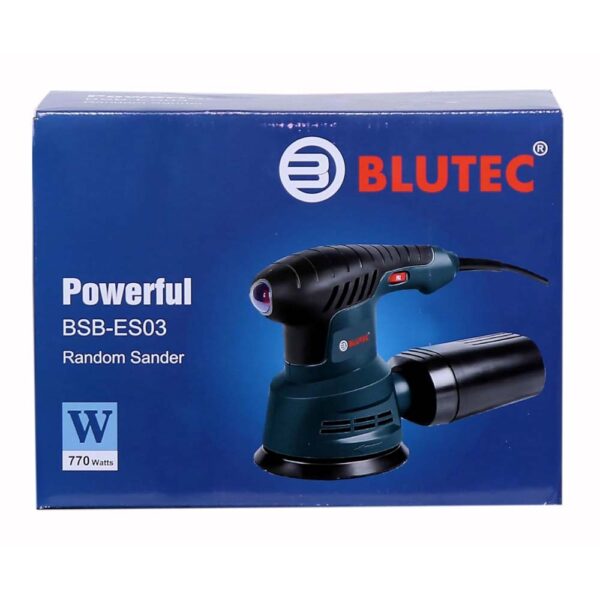 Blutec random orbital sander 125mm, BSB-ES03, 770W - Image 7