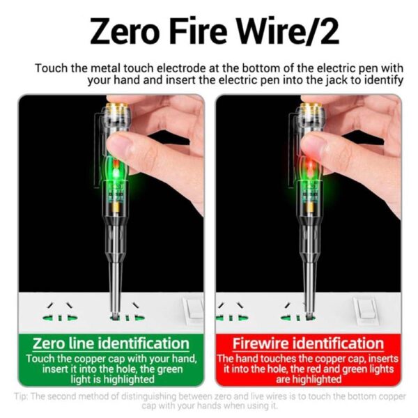 OPERA TOOLS High-Brightness Intelligent Digital Voltage Tester Pen - Image 9