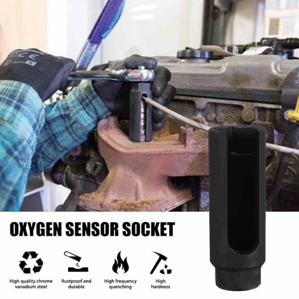 OPERA TOOLS Oxygen Sensor Socket With Side Wire Cutout ½” Sq Dr - 7/8”/ 22mm - Image 8