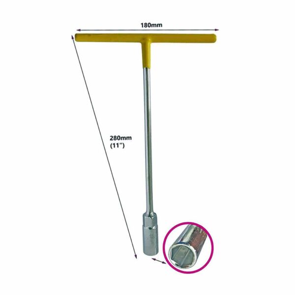 OPERA TOOLS T Handle Pana Spanner Wrench 7-14mm Hex Socket - Image 9