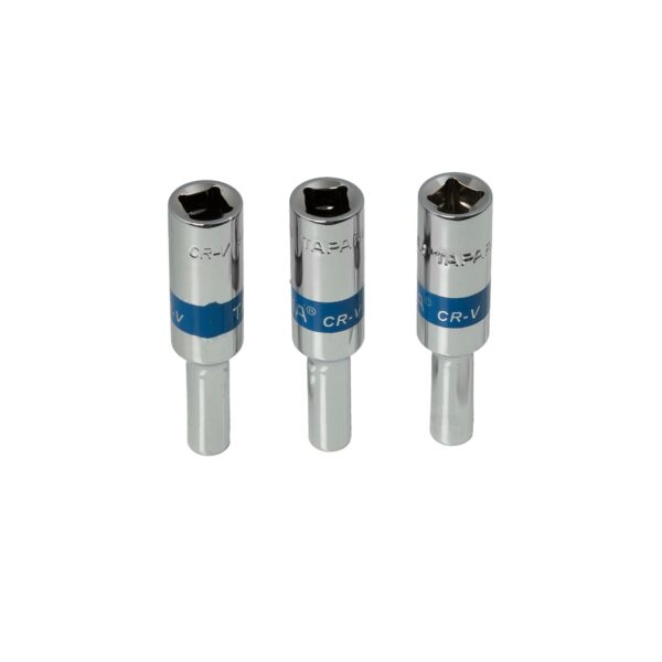 Taparia 1/4" (6.35mm) Drive Extended Length Deep Socket Bits (AL 4, 4.5, 5, 5.5, 6 mm) - Image 10