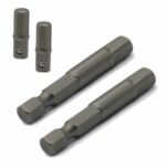 OPERA TOOLS 1/4 hex to 1/4 socket adapter, Hex to Square 1/4"" Socket Bit Adapter - Image 2