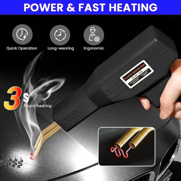 OT 50W Plastic Welder, Welding Machine Hot Stapler Kit - Image 4