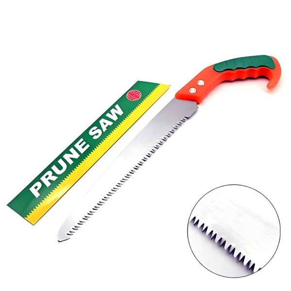 OT New Professional Pruning Saw 10 inch Curved Blade 3 Edge Sharpen Teeth (2pc) - Image 7