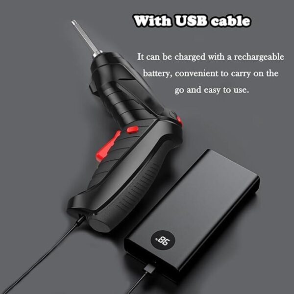 OT 47 in 1 Cordless Electric Screwdriver Set, Rechargeable 4.2V - Image 4