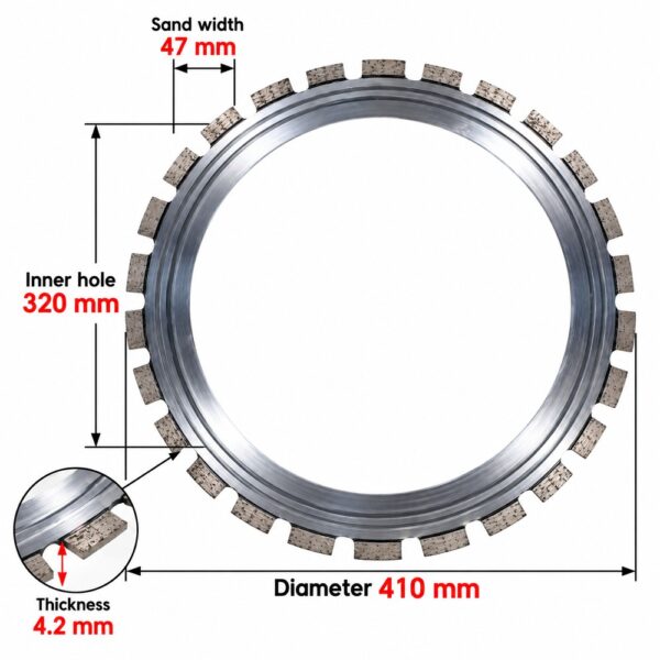 SPEAR Ring Saw Blade – 410mm, 4.2mm Thickness - Image 3