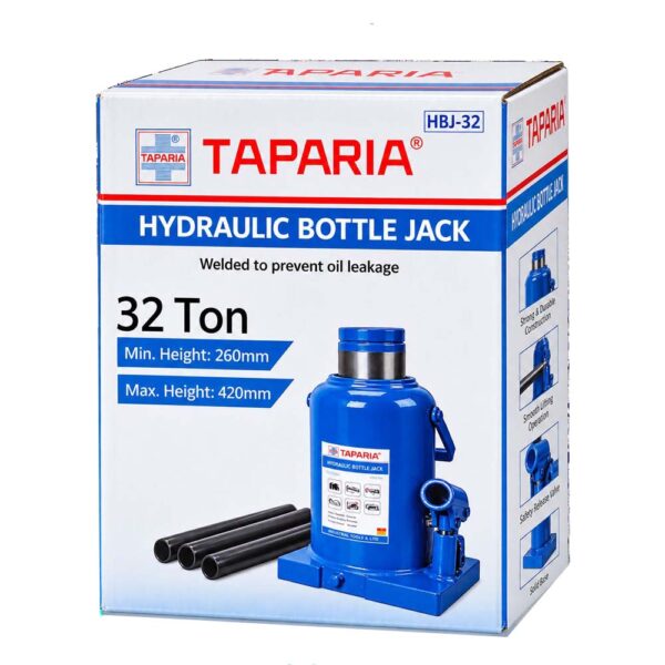 Taparia 32 Ton Hydraulic Bottle Jack – HBJ-32 - Image 9